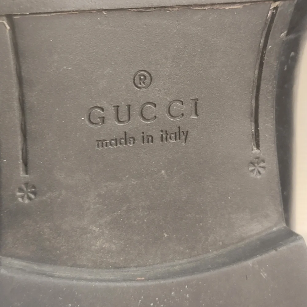 GUCCI MEN'S BROWN GUCCISSIMA LOAFERS SIZE9.5